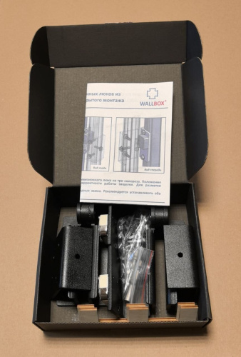 WALLBOX комплект стальных петель для профиля